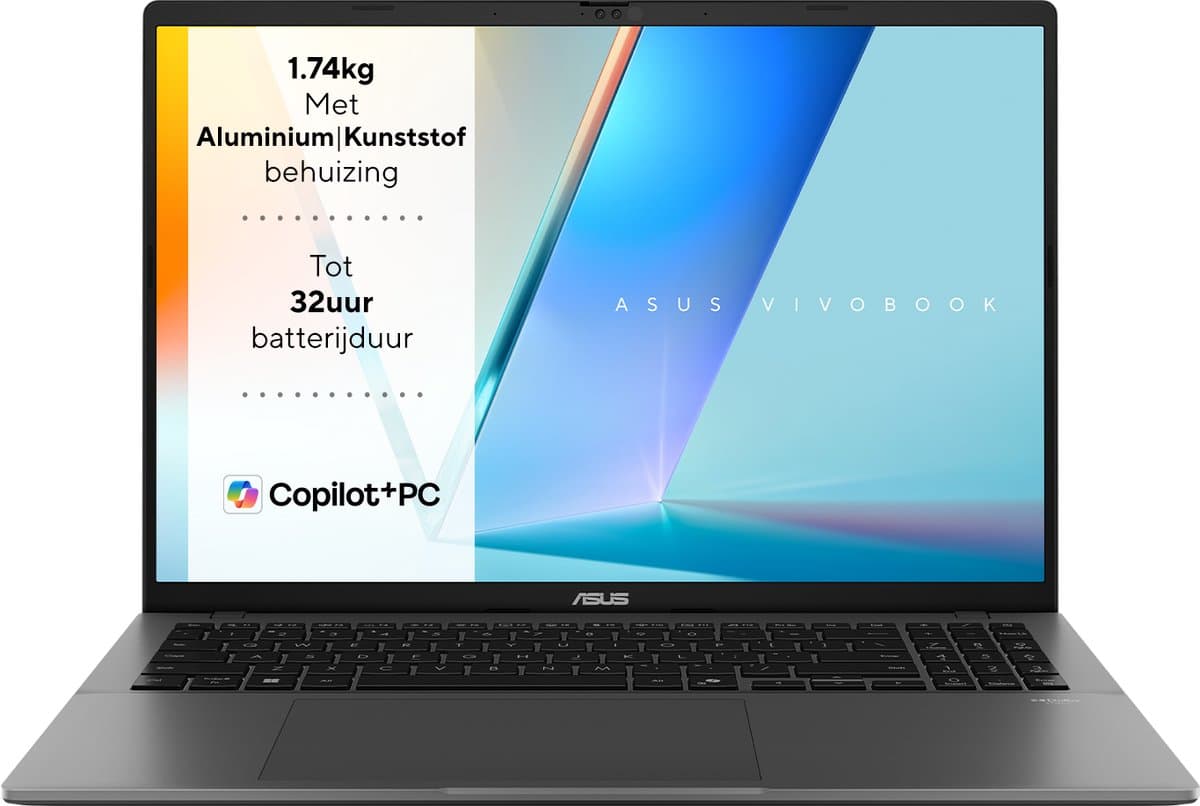 ASUS Vivobook S16 S3607QA-PL018W - Copilot+ Laptop - 16 inch