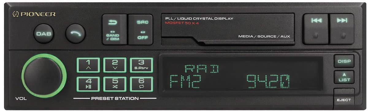 Pioneer Sxt-c10ps Autoradio Transparant