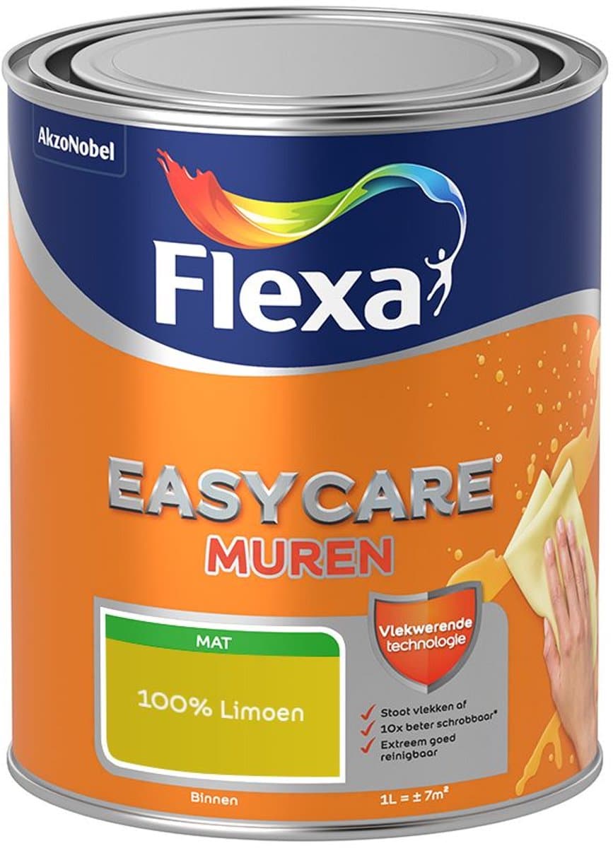 Flexa - Easycare Muren - 100% Limoen - Mengverf - 1 L