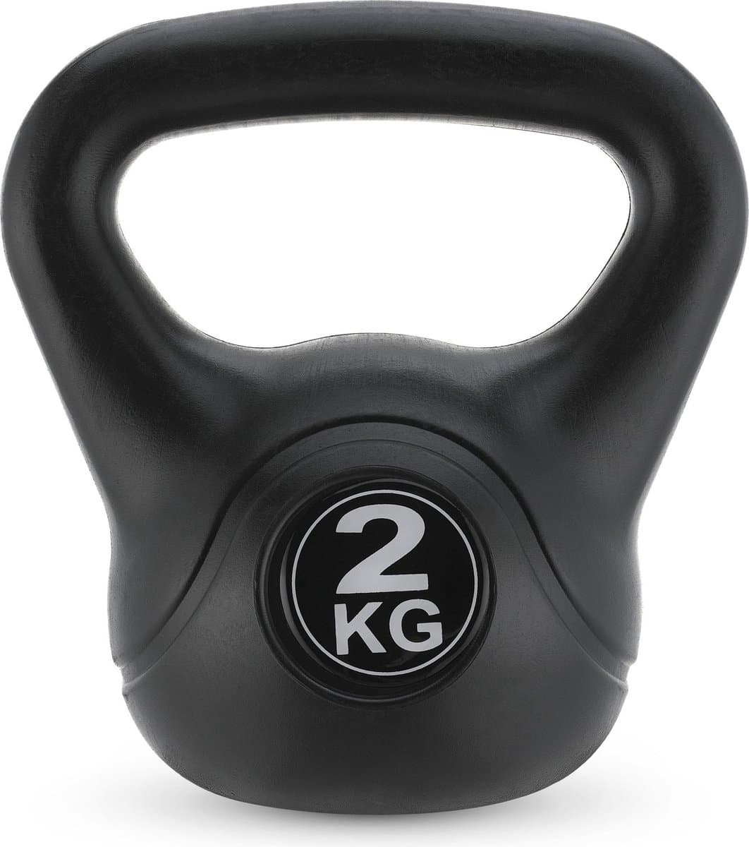 Gymtek® Kettlebell Dumbbell - 2kg - Kettlebell, Halter, Balgewicht