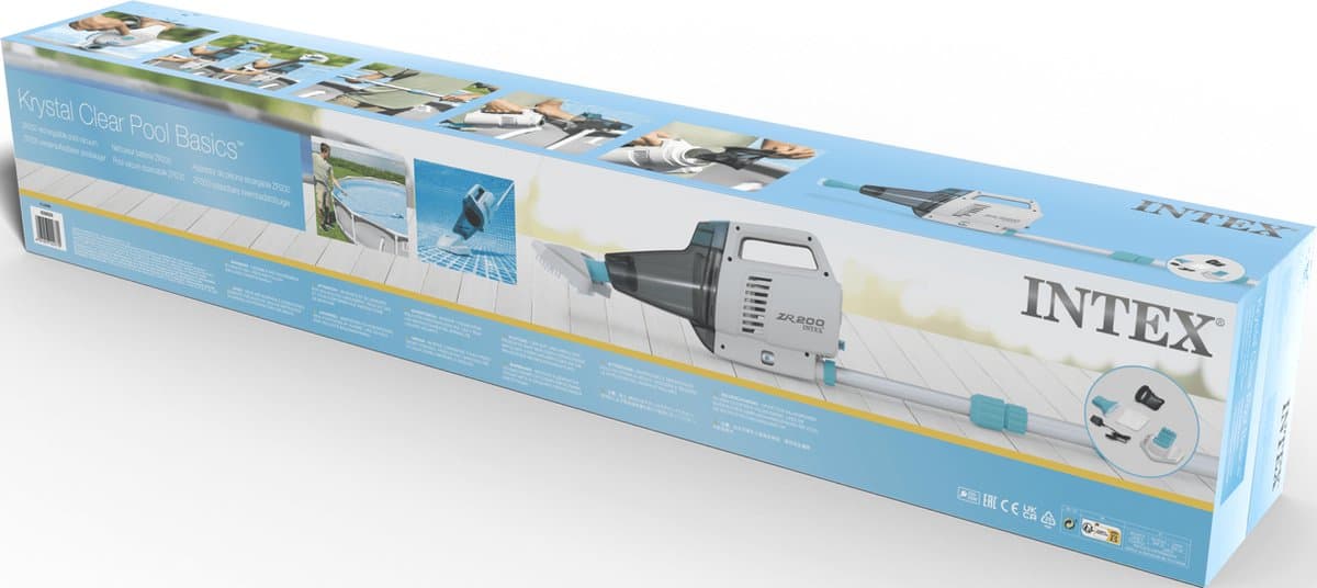 Intex ZR200 Handzaam Oplaadbaar Zwembad en Spa Stofzuiger