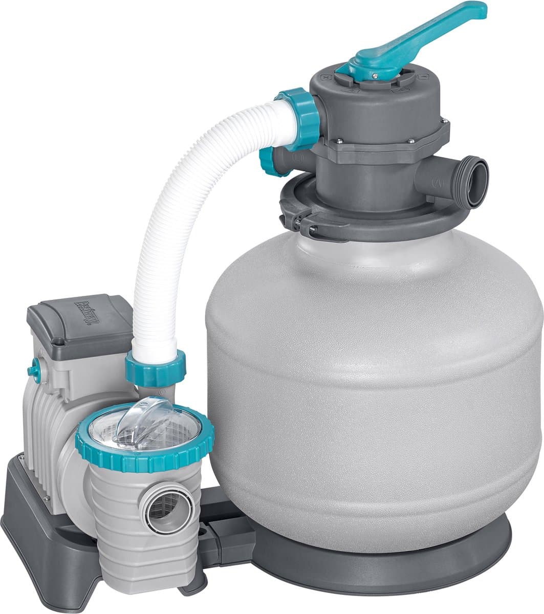 Bestway® 6056L Zandfilterpomp voor Bovengrondse Zwembaden tot 42.300L
