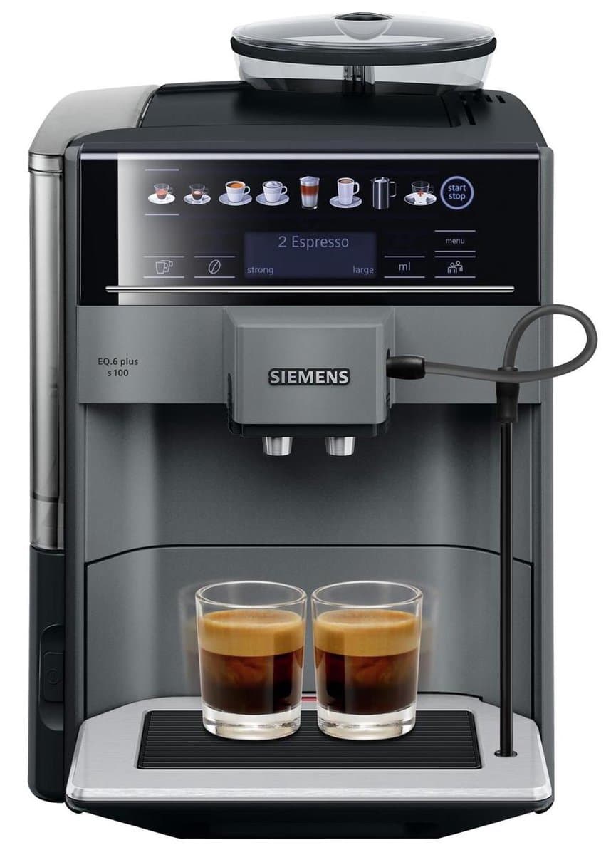 Siemens EQ6 Plus s100 TE651209RW - Volautomatische espressomachine - Koffiemachine met bonen
