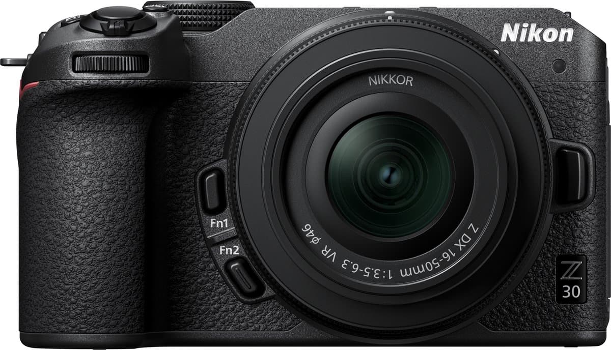 NIKON Z30 compacte systeemcamera + NIKKOR Z DX 16-50mm VR - automatische stand - foto en video - Wi-Fi / Bluetooth- Ideaal voor reizen en familiemomenten