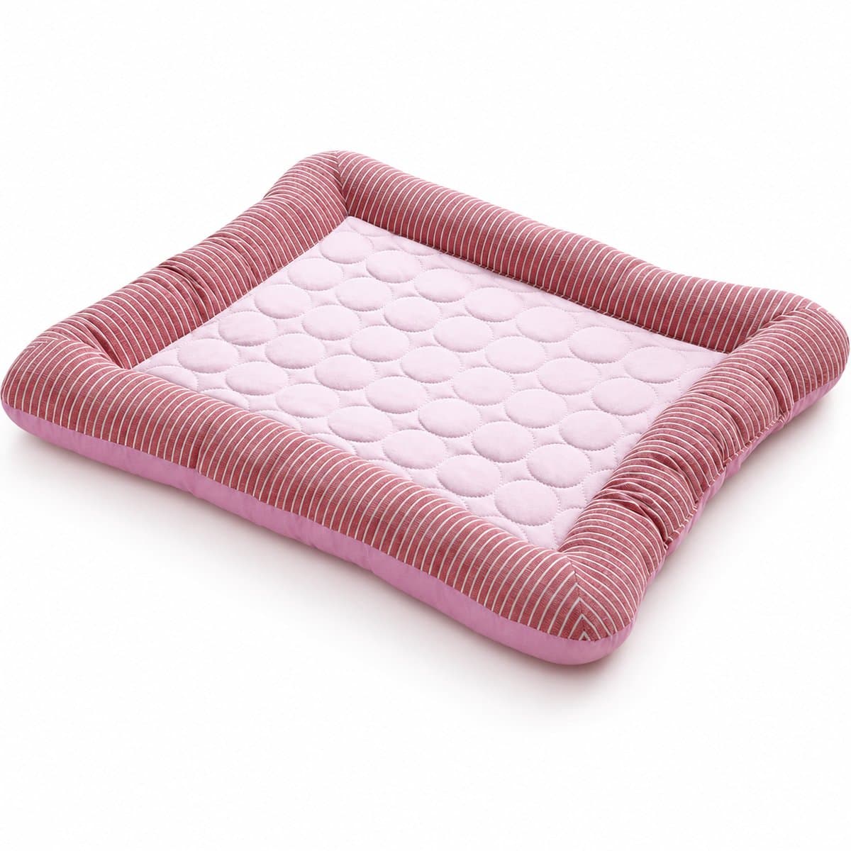 Zelfkoelende Koelmat Hond - M-55*45cm-Comfortabel Koelkussen en Ademende Ijszijde Hondenmand - Wasbare Koeldeken voor Honden en Katten - Roze