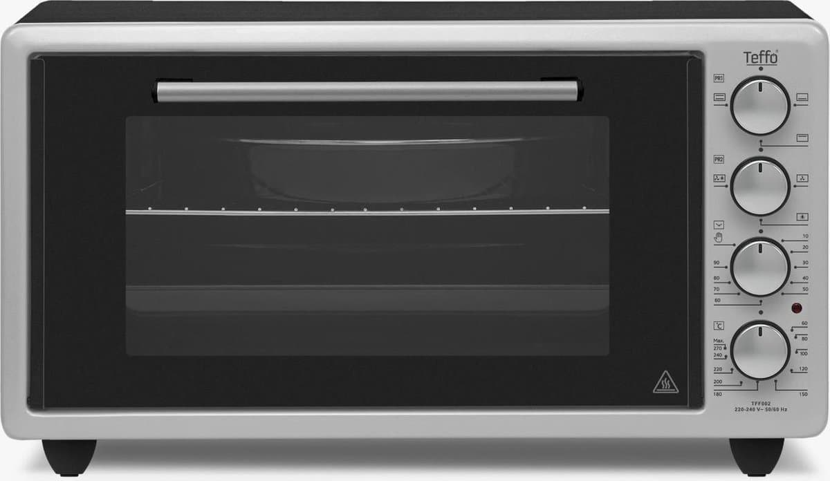 Elektrische oven 50 Liter XL Grijs