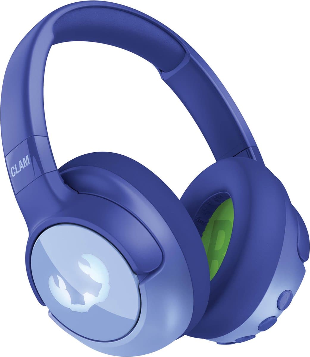 Fresh 'n Rebel Clam Junior - Koptelefoon kind - Kinder koptelefoon met Noise Cancelling - Draadloos (Bluetooth) & Bedraad – Inclusief Aux kabel (1m) - Starry Sky