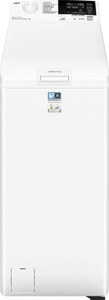 AEG LTR6ECO 6000 serie ProSense - Wasmachine bovenlader - Energielabel A - 1300 toeren - 7 kg