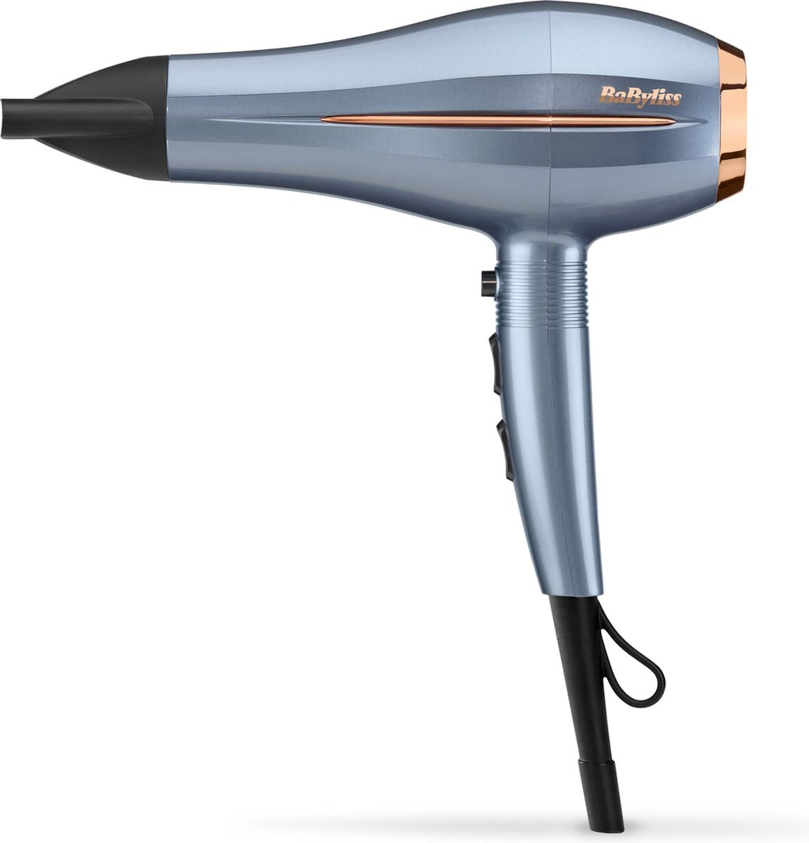 BaByliss Denim Luxe D251PE Föhn - Ionisch - Coolshot - Titanium-keramisch