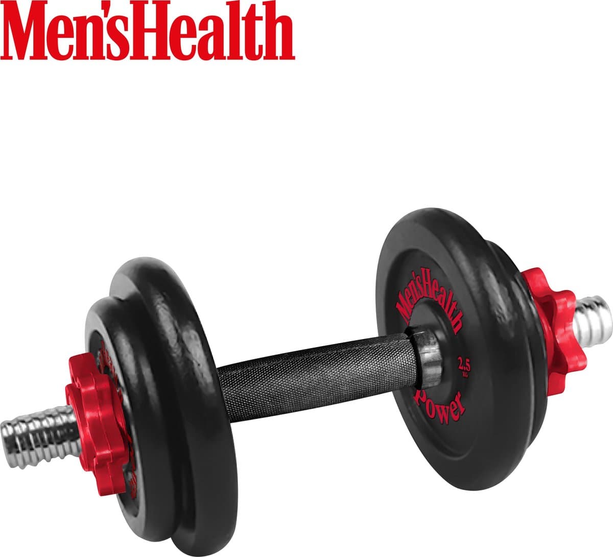 Men's Health Dumbbell Set Gewichten - Crossfit - Oefeningen - Fitness gemakkelijk thuis - Fitnessaccessoire