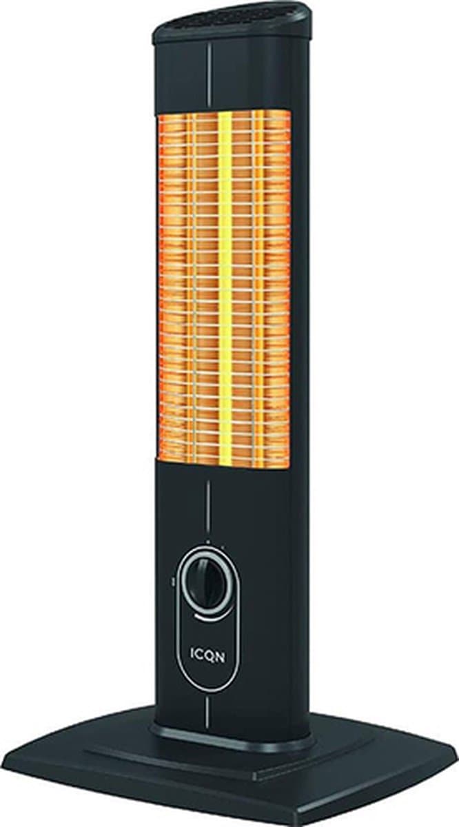 ICQN Infrarood Kachel, Terrasverwarmer, Elektrische Verwarming - 1500W - Voor Binnen en Buiten