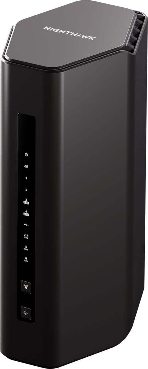 NETGEAR Nighthawk RS300 - Router - WiFi Versterker - WiFi 7 - 9300 Mbps - Tri Band