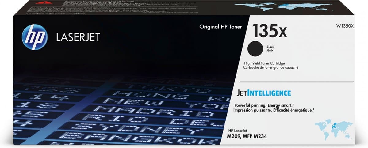 HP 135X - Tonercartridge - Origineel - Hoge Capaciteit - Zwart