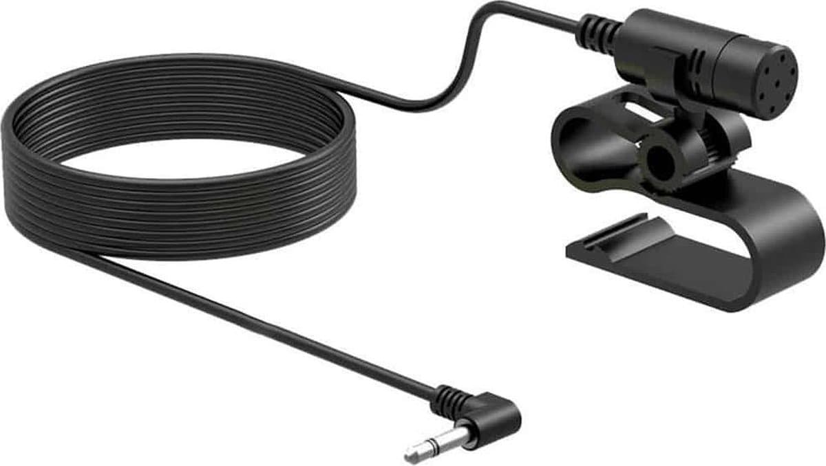 Hooggevoelige auto-microfoon voor Pioneer autoradio, kabellengte: 4m