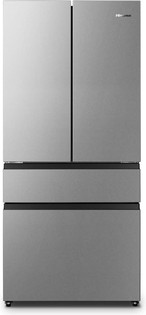 Hisense RF540N4SBI2 - Amerikaanse koelkast - RVS - French door - Inhoud 302 liter - SuperCool - MetalCooling