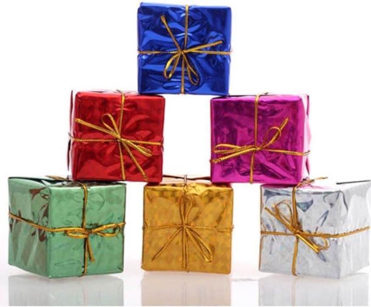 Kerstdecoratie cadeautjes | Sinterklaas decoratie | Kerstversiering | Versiering voor onder of in de boom | Decoratie voor kerst | Decoratie voor sinterklaas | Kerst tafel decoratie | Cadeautjes als decoratie | Kerst kadootjes Sint
