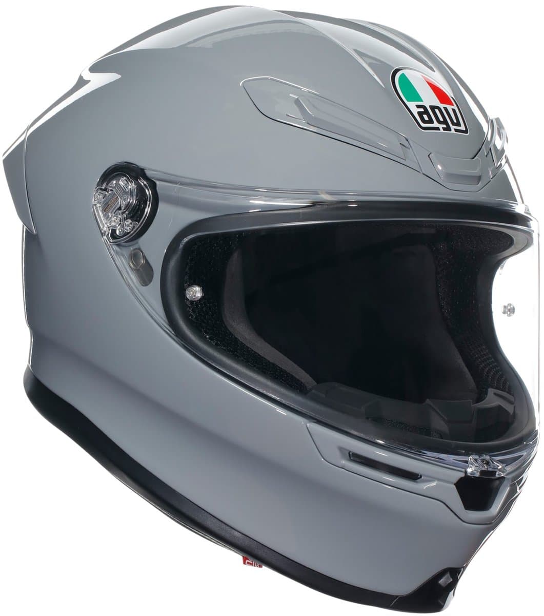 AGV S K6 E2206 Nardo grey Integraalhelm MPLK - Maat XL - Integraal helm - Scooter helm - Motorhelm - Grijs - Scooterhelmen mannen en vrouwen.