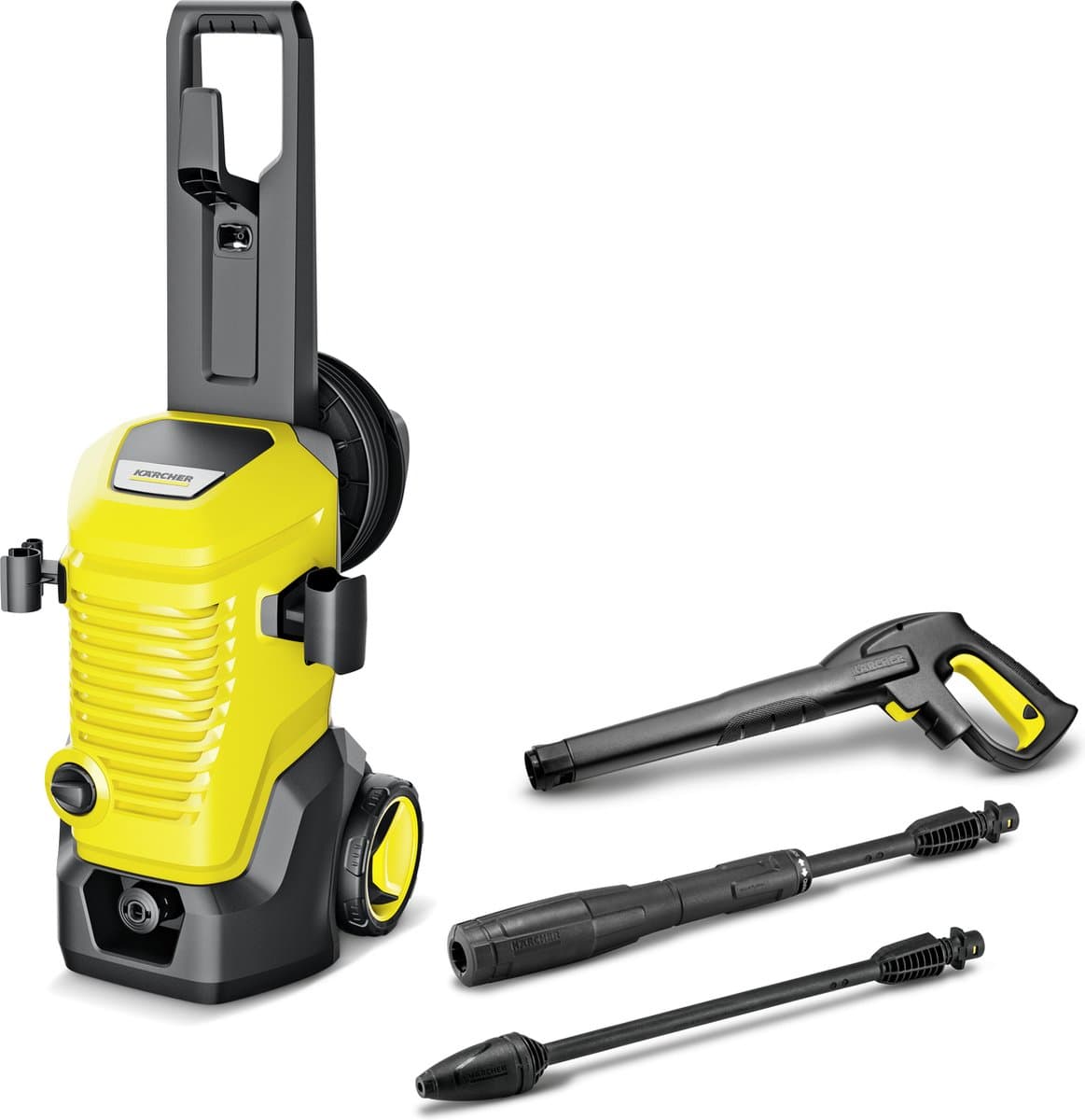 Kärcher - K 5 WCM - hogedrukreiniger - Haspel - 145 bar - Wateropbrengst 500 l/u - Prestatie 40 m²/u