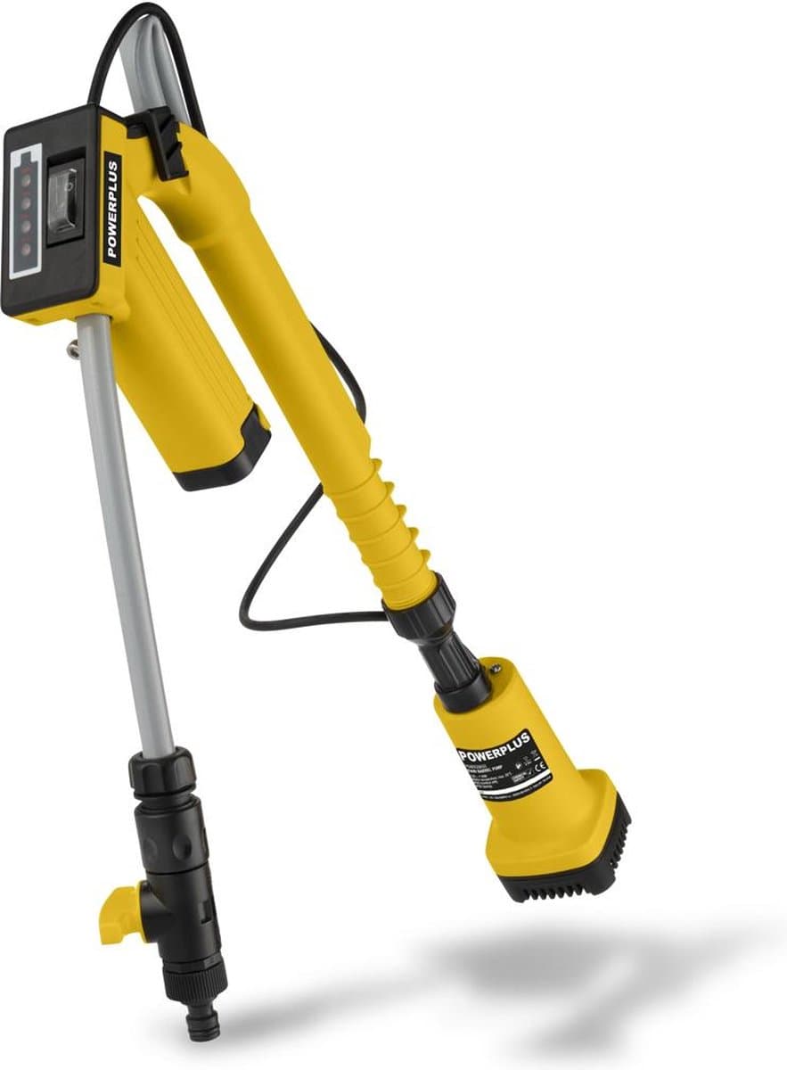 Powerplus Accu Regentonpomp POWXG9650 - 12 V pomp - Max debiet 1500 l/uur - Tuinpomp, zuigpomp, tuingereedschap
