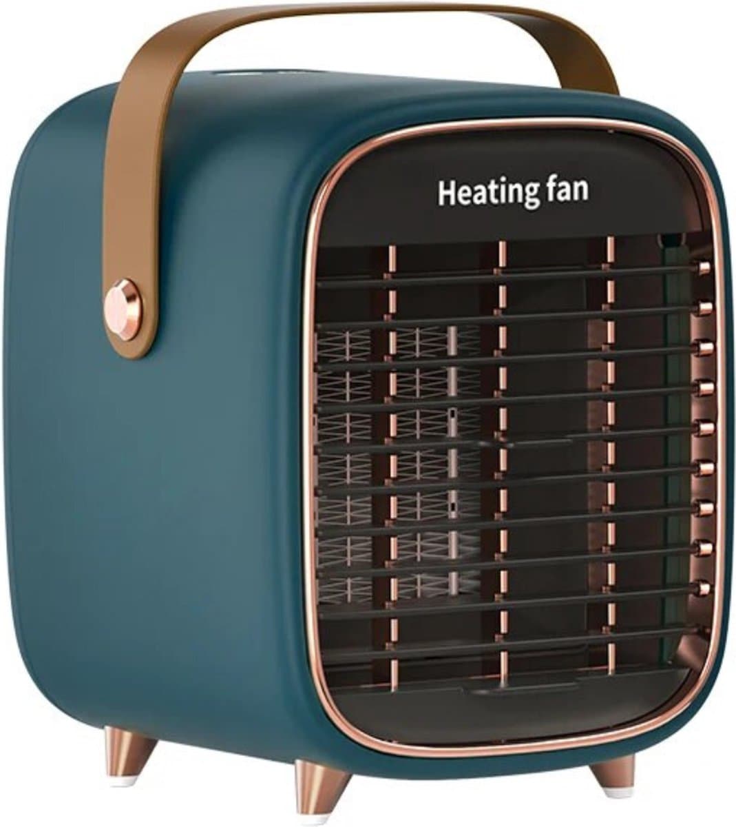 Actania Elektrische Kachel - Haard - Heater - Mini Kachel - Ventilator Kachel - Groen