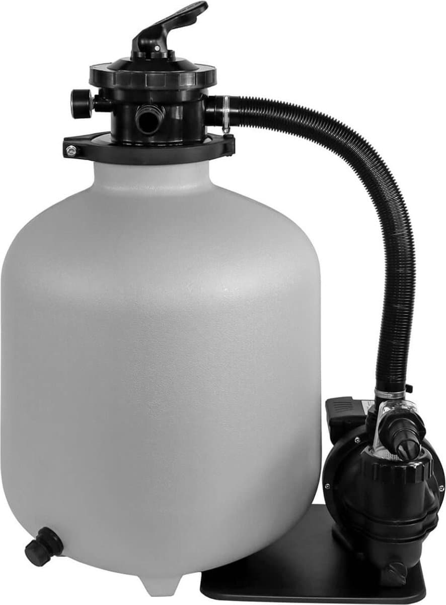 Comfortpool PRIME 10 zandfilterpomp | 8200 m3/u | Krachige zandfilterpomp | Optimale waterfiltratie | Groot filtertankvolume | Zelfaanzuigende pomp, met voorfilter | Geschikt voor filterbollen, filterglas of zand