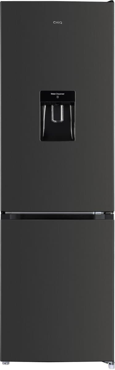 CHiQ CBM250NEBD - Koel-Vriescombinatie - 250L - No Frost - Waterdispenser - Inverter Compressor - Supervriezen - 39dB - 12 jaar garantie op compressor - Energieklasse D