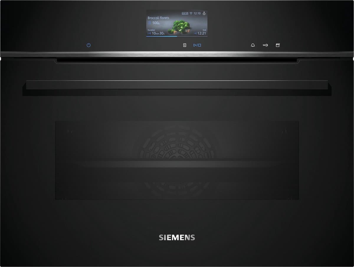 Siemens CS736G1B1 - iQ700 - inbouw combi-stoomoven (45 cm)