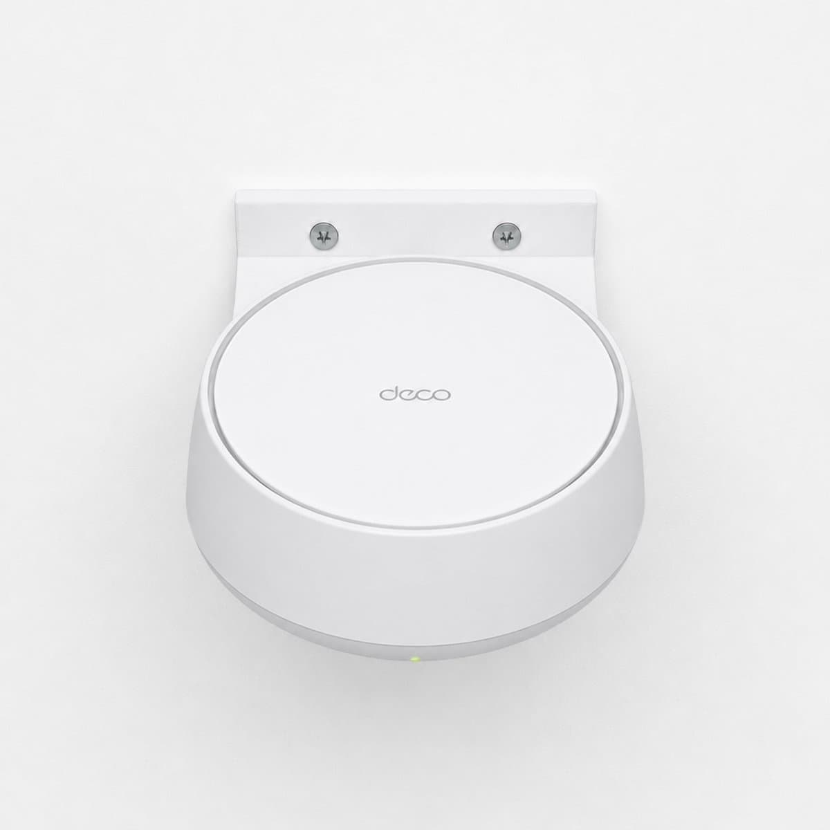 YUOM. Muurbeugel Geschikt voor TP-Link Deco BE22 BE3600 – Wandhouder voor Mesh WiFi Router – WiFi 7 - WiFi Versterker – Stapelkorting – Wit