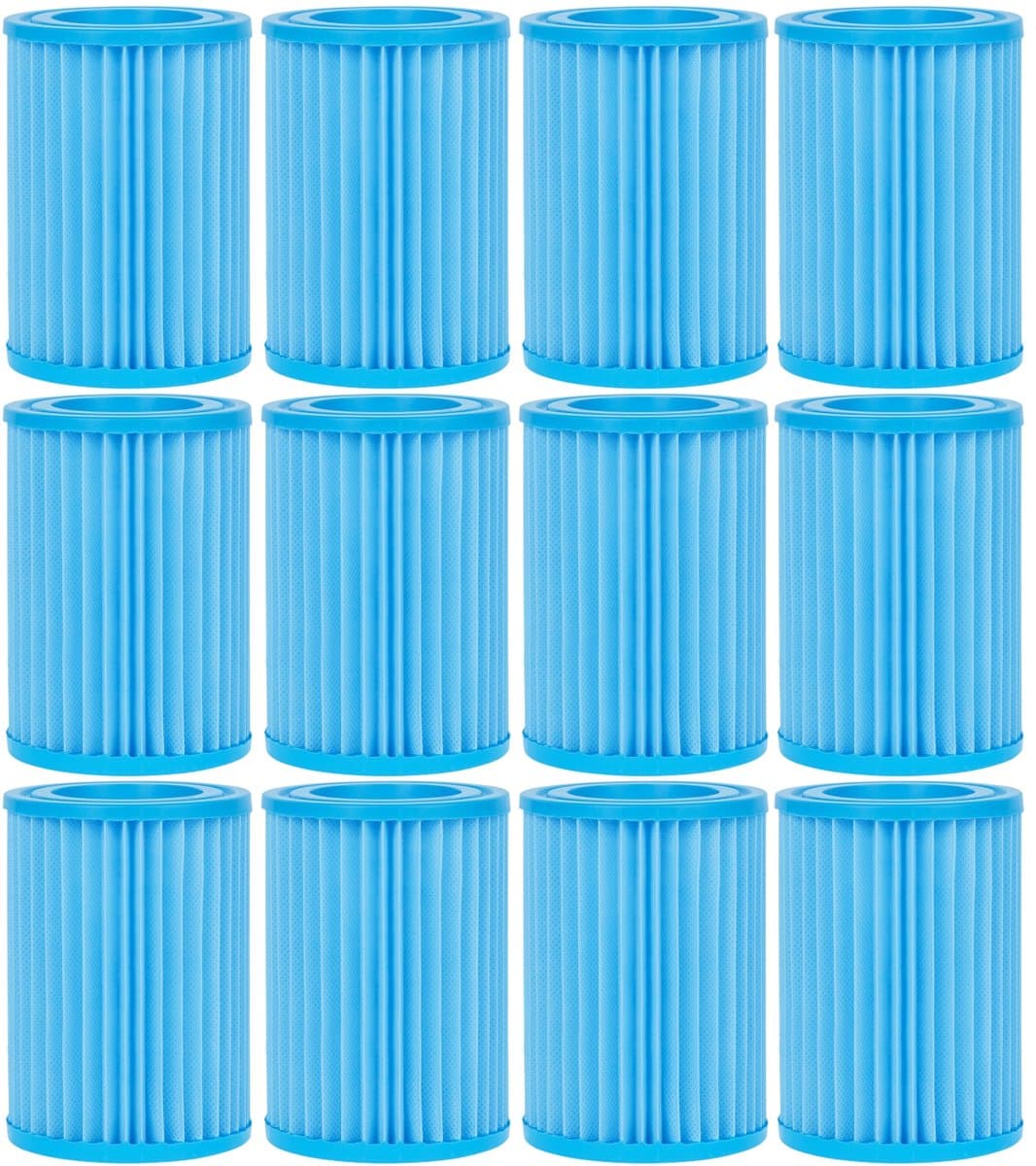 VirtuFit Anti Bacteriële Cartridge bundel voor Zwembad Filterpomp Type II - 12 stuks