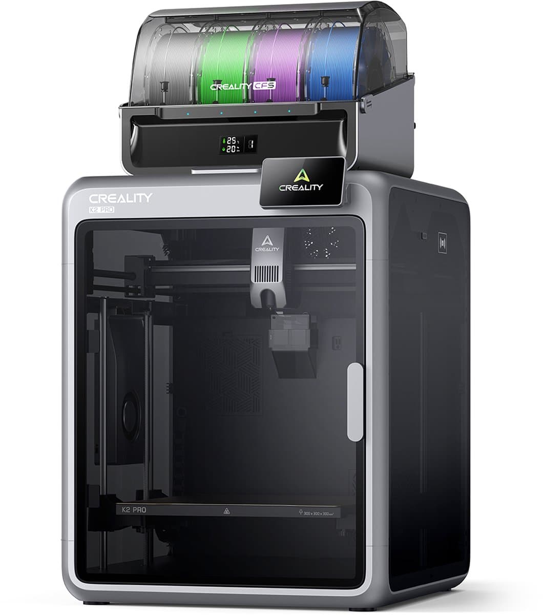 Creality K2 Pro Combo 3D Printer – Multicolor FDM CoreXY | 300x300x300mm | 600mm/s | Verwarmde Kamer | CFS