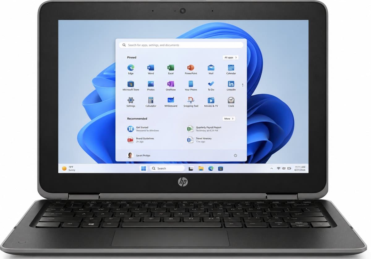HP ProBook x360 11 G3 EE - 2-in-1 Laptop met Touchscreen - Ideaal voor Studie & Thuisgebruik - 11.6 inch - 256GB SSD - Windows 11