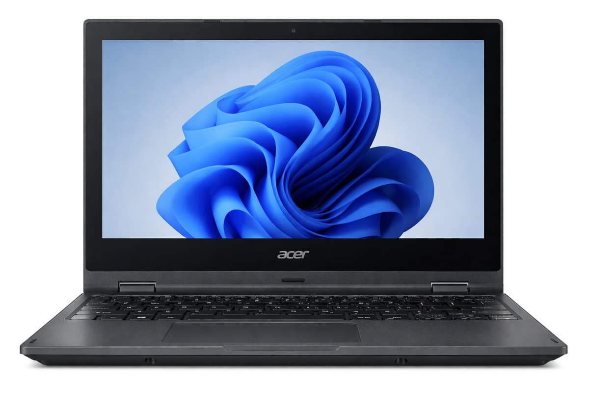 Acer TravelMate Spin B118 G2 - 2-in-1 laptop en tablet - 11.6 inch - Intel N5000 - 4GB - 128GB SSD - Windows 11