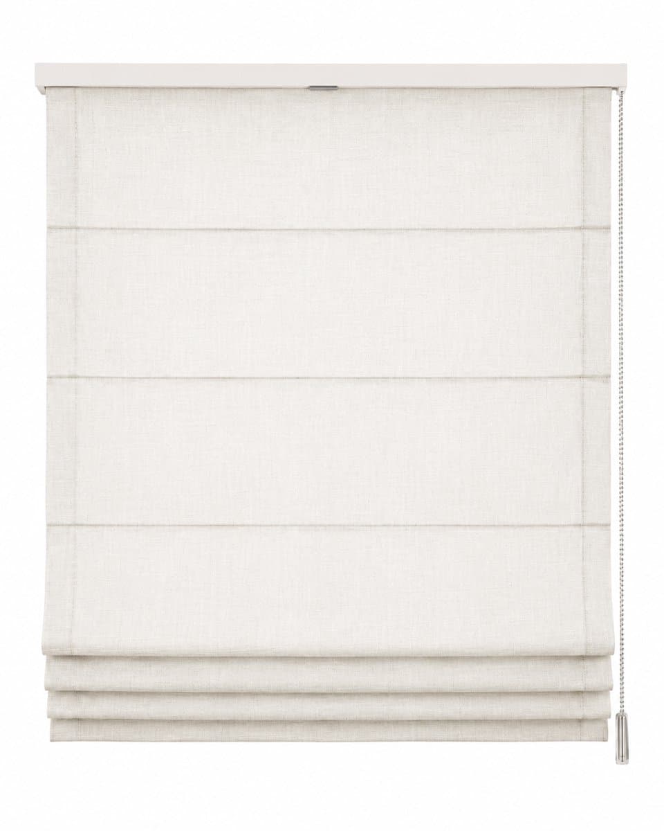 Vouwgordijn Ostria Store Bateau Occultant Ecru 60x180 cm – Verduisterend Vouwgordijn – Beige Raamdecoratie