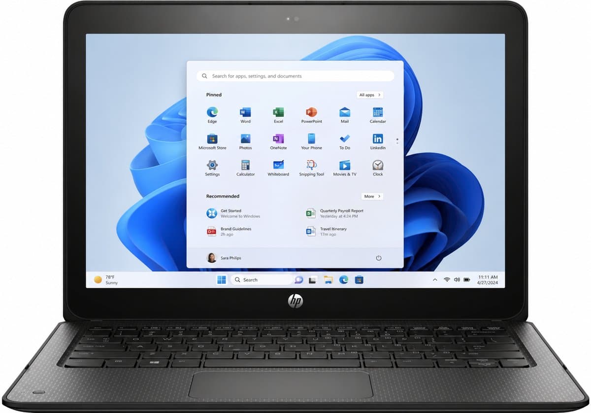 HP ProBook x360 G1 EE - 2-in-1 Laptop met Touchscreen - Ideaal voor Studie & Thuisgebruik - 11.6 inch - 128GB SSD - Windows 11