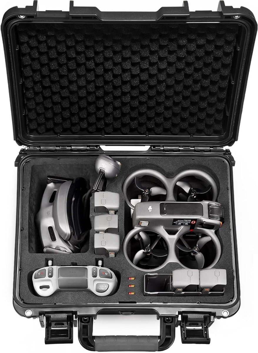 Waterdichte Hard Case voor DJI Avata 2 Drone en Accessoires, Ideaal voor Bescherming en Transport