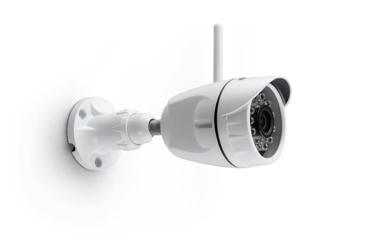 Beveiligingscamera Buiten - Buitencamera met nachtzicht - Robuuste Bewakingscamera - IP Camera - Wifi - Full HD 1080P - Werkt met Tuya App en Google Home - Waterbestendig (HWC401)