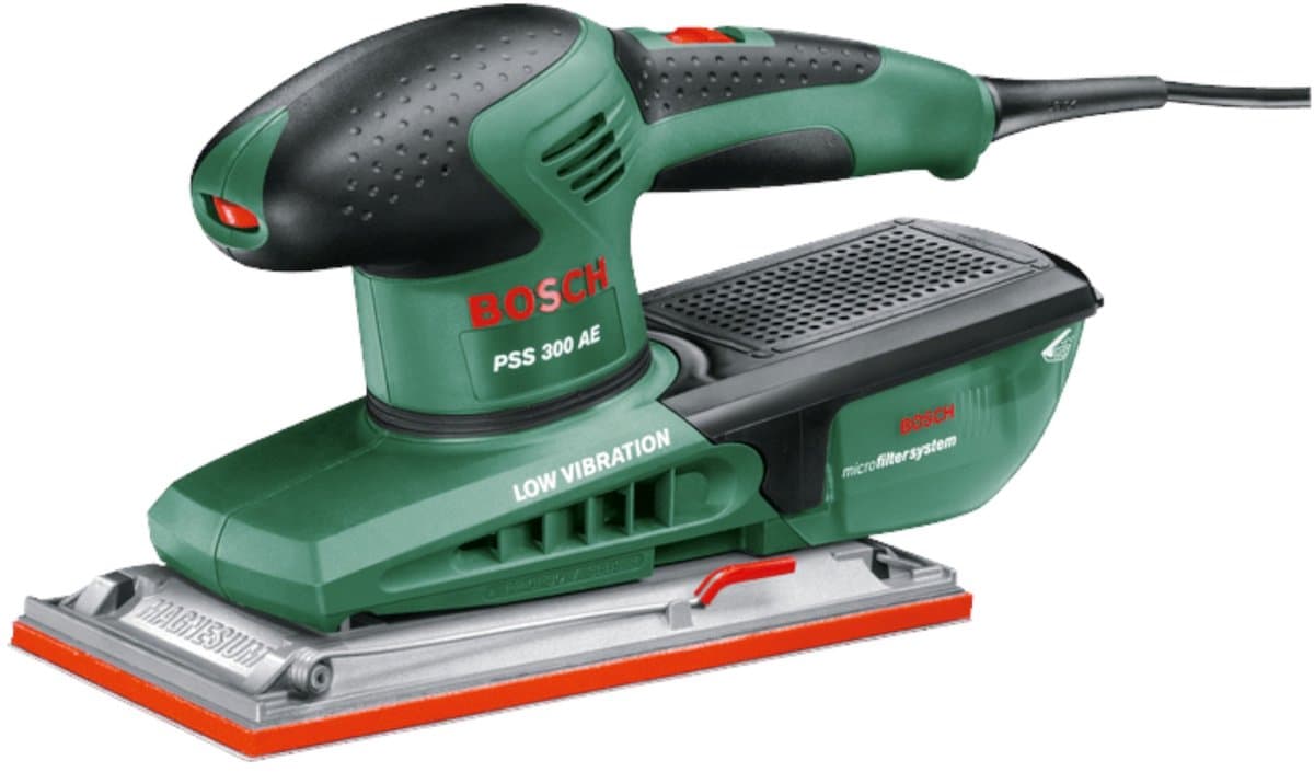 Bosch PSS 300 AE Vlakschuurmachine - op snoer - 250 W