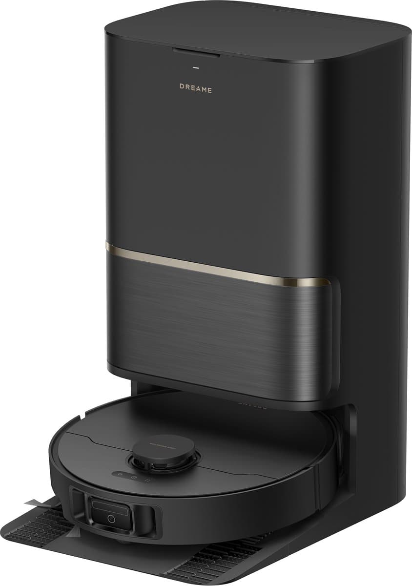 Dreame Robotstofzuiger L50 Ultra AE - Robotstofzuiger met dweilfunctie - 28.000 Pa Zuigkracht - Automatische Leegstation - Uitschuifbare Zijborstel - DryBoard - Zwart
