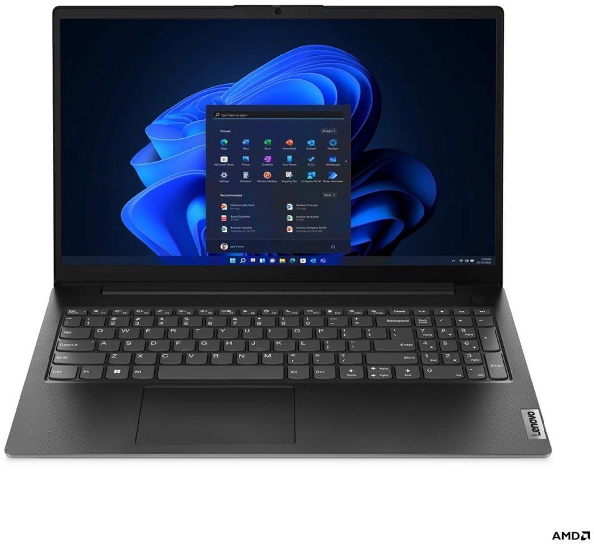 Ryzen 5 Budget Gaming Laptop 15.6"|16GB DDR5 RAM 512GB SSD|7520U 4-Core@2,8-4,3 - Powered by Lenovo V15 G4 Series - Windows 11 Professional