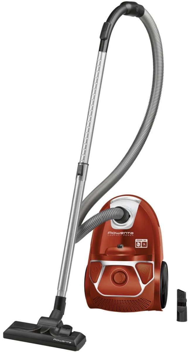 Rowenta RO3923EA Hygiene+ - Stofzuiger met Zak - Compact - Geschikt voor Allergieën - Stille Prestaties
