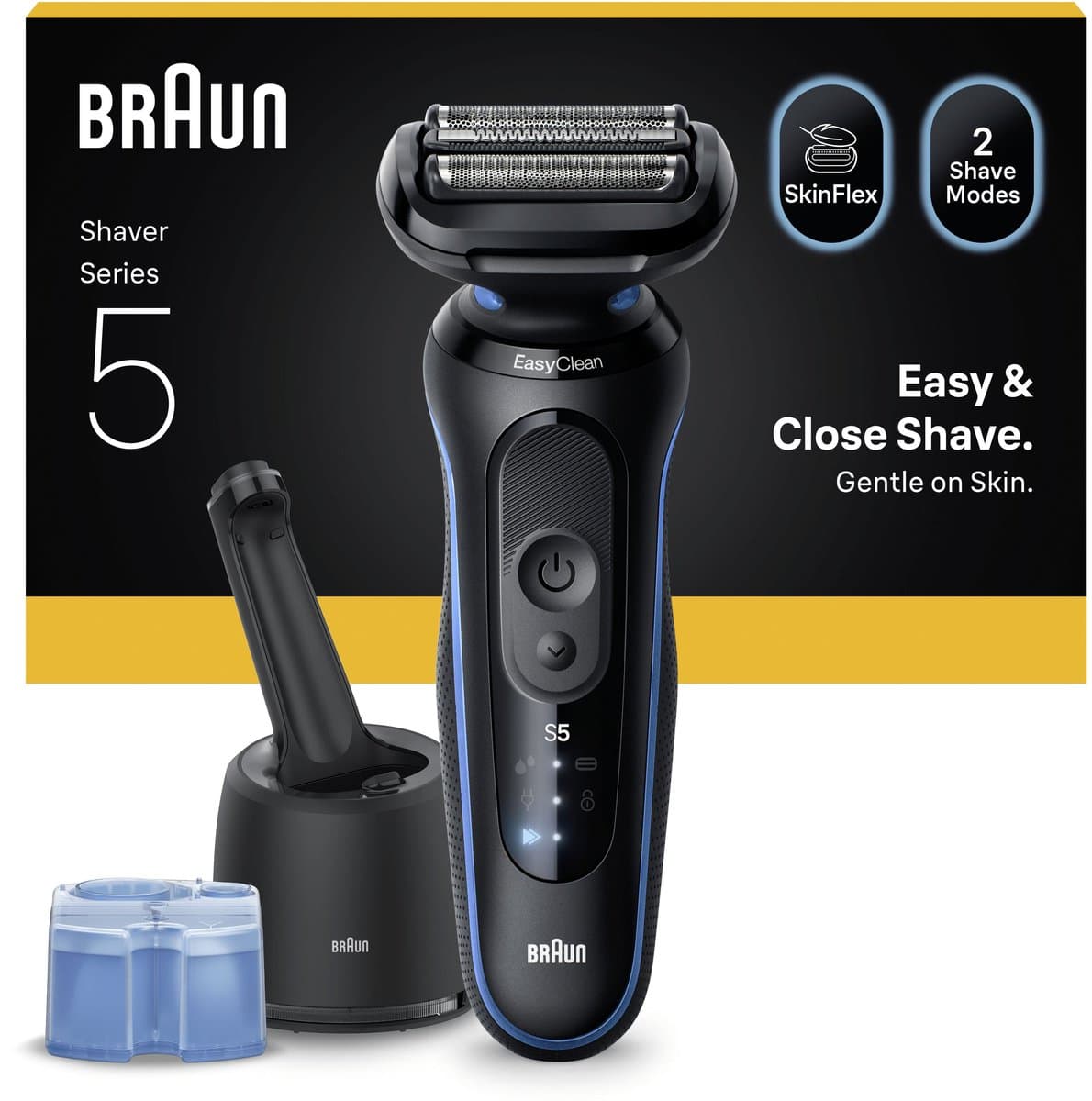 Braun Elektrisch Scheerapparaat - Series 5 - Met SmartCare Center - 52-B7000cc - Blauw