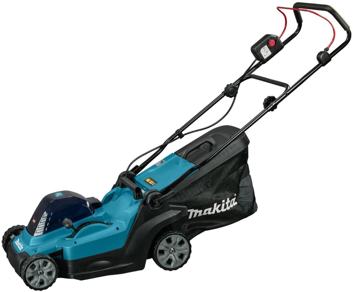 Makita Tuinapparatuur - 40V ACCU-grasmaaier, 38 cm bereik, zonder accu, oplader LM003GZ