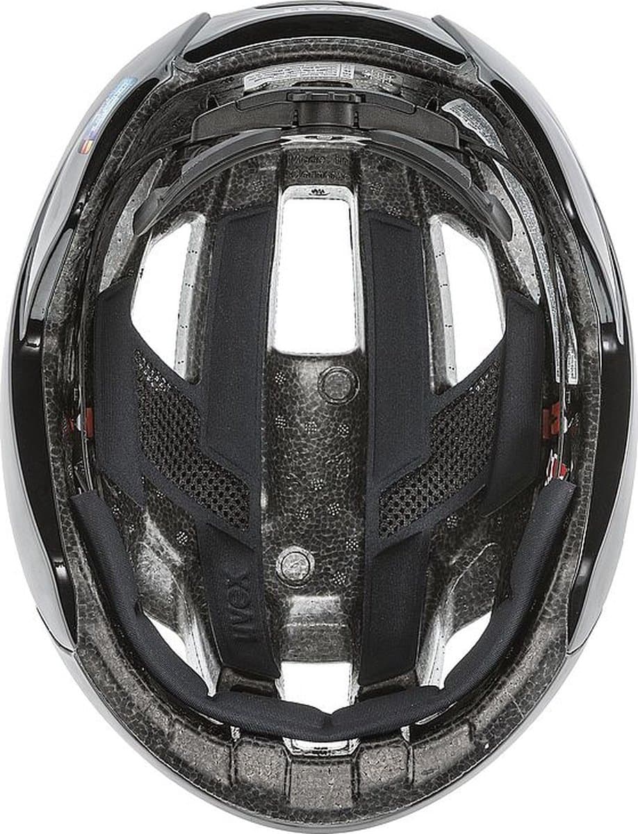 uvex Rise Fietshelm All Black - Unisex - maat 56-60