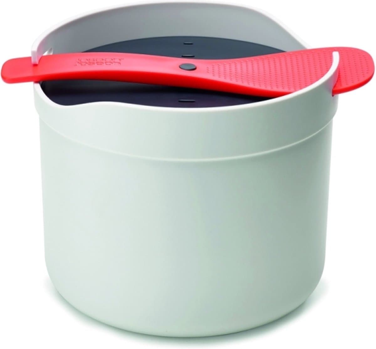Joseph Joseph M-Cuisine Magnetron Rijstkoker – 2L Set met Vergiet, Maatbeker & Rijstlepel