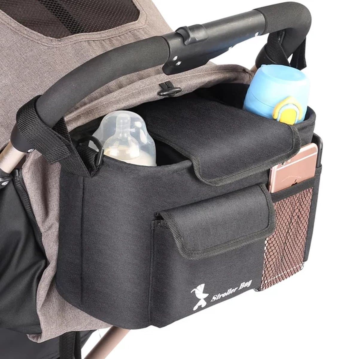 Achilles Kinderwagen organizer | Buggy tas Organizer - Wandelwagen organizer - luiertas