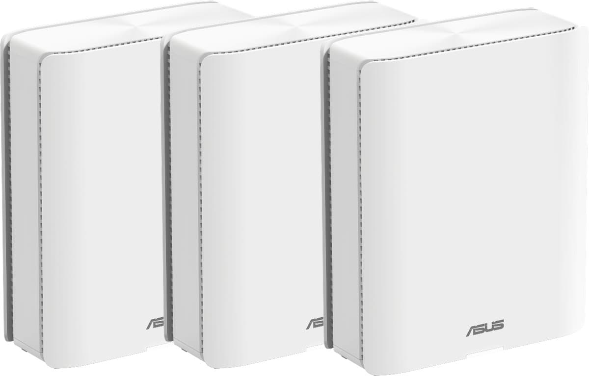 ASUS ZenWiFi BQ16 - Mesh WiFi 7 - Quad-Band - 25000 Mbps - 3-Pack