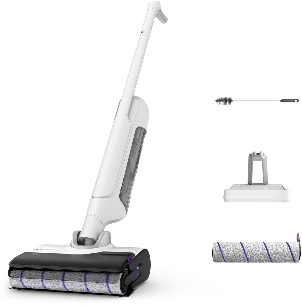 Rowenta X-Clean 10 GZ7540 - 2-in-1 Vloerreiniger - Stofzuiger & dweil in 1 - 60 min gebruikstijd - Zelfreiniging & droging