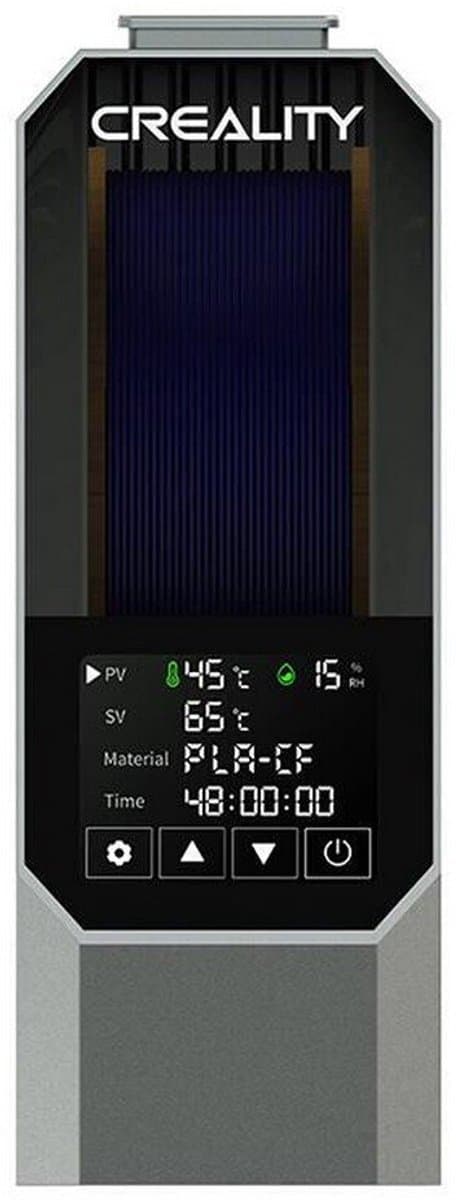 Creality Space Pi Filament Droogbox voor 3D-printer, PTC 360 graden hete-luchtverwarming, 48H timer, LCD-touchscreen