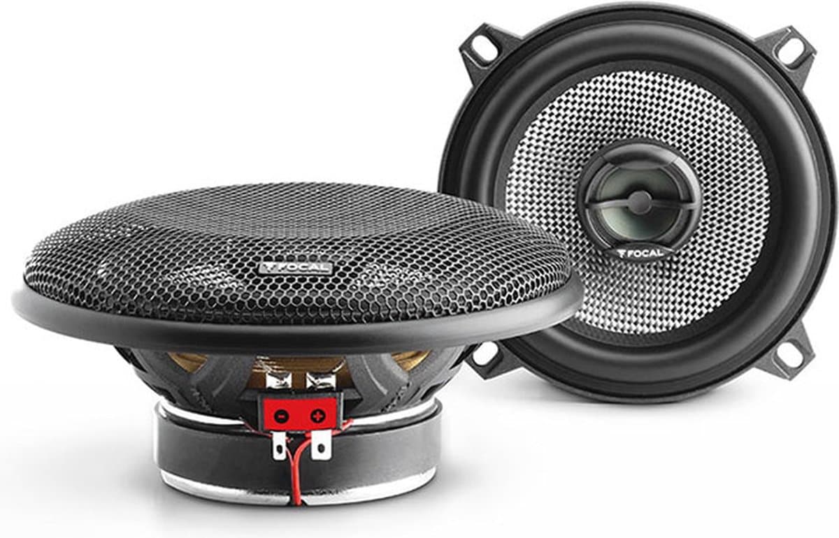 Focal 130AC - Autospeakers - 13cm coaxiale set - 130mm 2 weg luidsprekers - 100 Watt