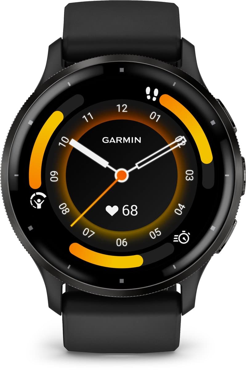 Garmin Venu 3 - Smartwatch - Sporthorloge - 45 mm - AMOLED-Scherm - Zwart